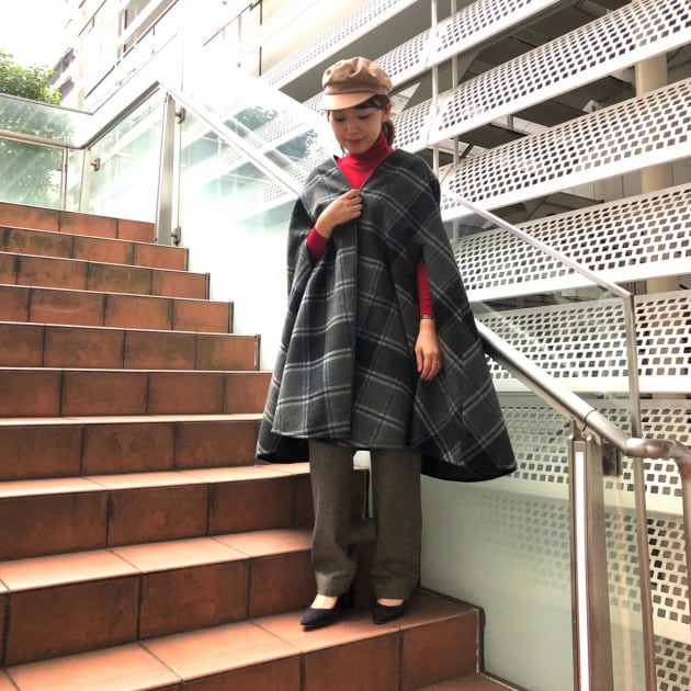 専用 スコットクラブ ベスト COOMBE &アズノウアズ ポンチョ2点セット