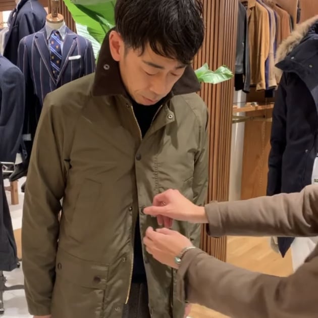 バブアーのシェイプメモリー｜ビームス 二子玉川｜BEAMS