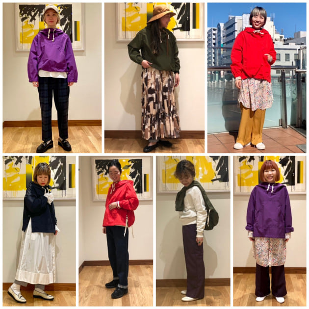 ニコタマ着回し企画】BEAMS BOY / 新型のサイドボタン アノラック