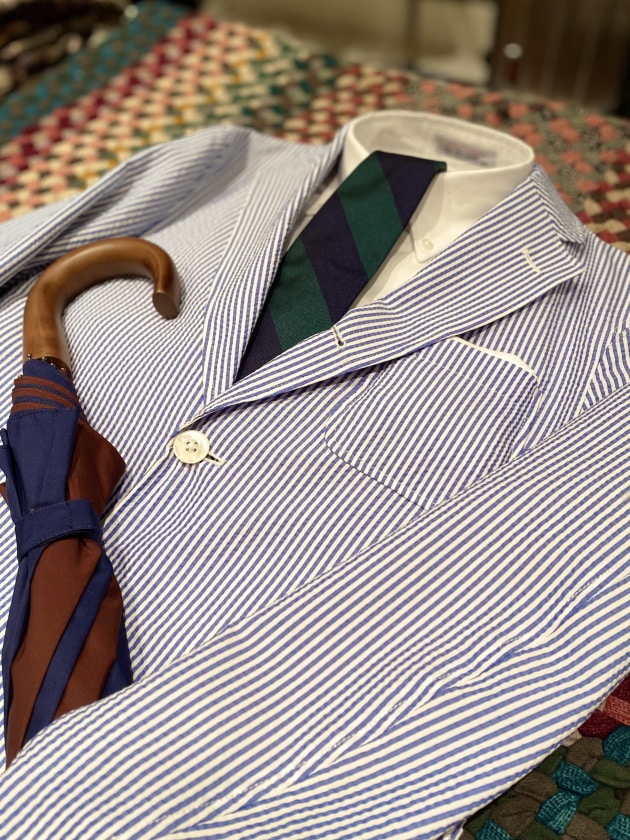 夏の装いに、シアサッカーはいかがでしょうか？｜ビームス プラス