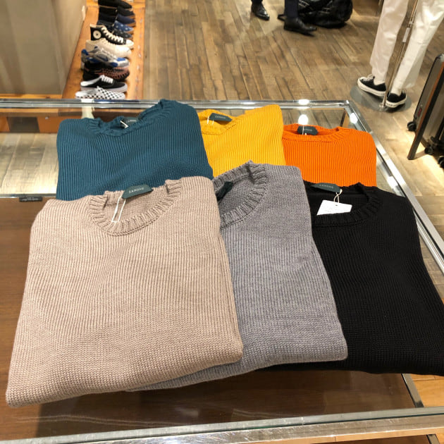 ZANONE＞5ゲージクルーネックニット｜ビームス 立川｜BEAMS