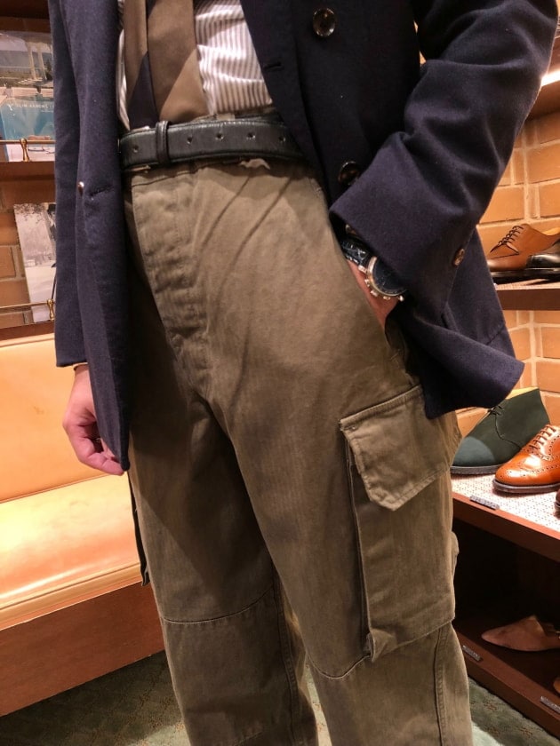 AUBERGE x Brilla per il gusto」運命感じちゃう？M47型カーゴパンツ