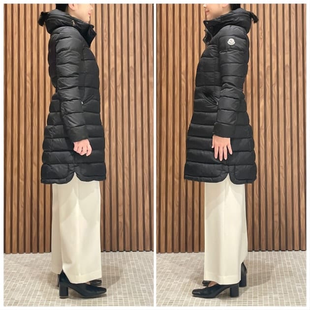 MONCLER/モンクレール】FLAMMETTE (レディースダウン)サイズ比べてみ