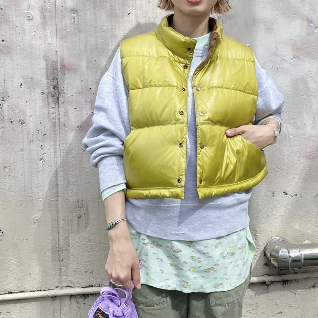 いいとこ取り？！BEAMS BOY流ダウンベスト♡｜ビームス ボーイ 原宿｜BEAMS