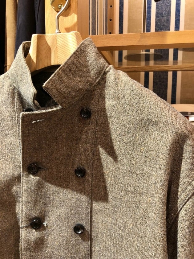 AUBERGE」フレンチなカバーオールジャケットとマネキン紹介