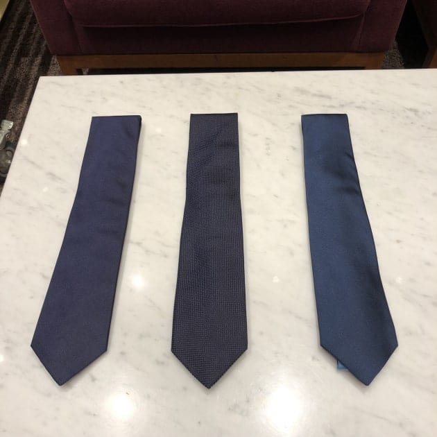 おススメのネイビーソリッドタイ三選 シリーズ化？｜ビームスF