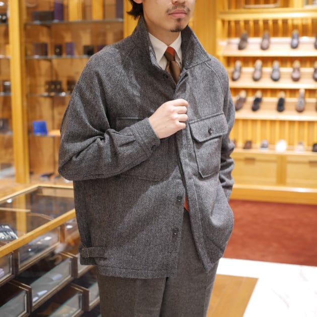 気になる新入荷 ＜ORIAN＞のツイードシャツブルゾン｜ビームスF 新宿