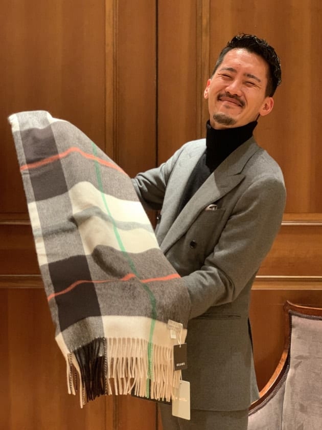 Joshua Ellis＞カシミヤストール｜ビームス ハウス 六本木｜BEAMS