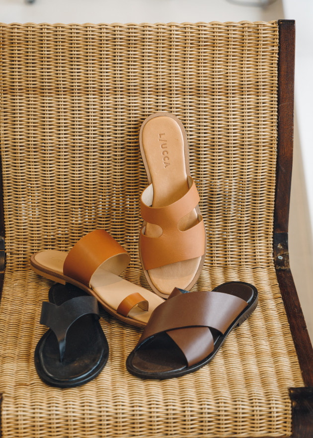 L/UCCA〉レザーサンダル｜BEAMS F（ビームスF）｜BEAMS