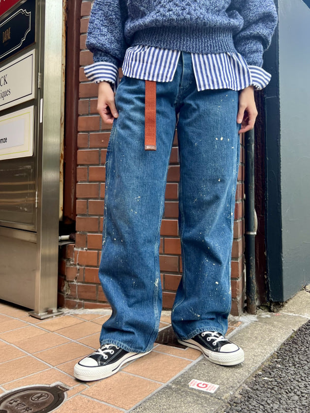 BEAMSBOY購入 オアスロウ デニム ペインターパンツ 新入荷〈orSlow〉ご