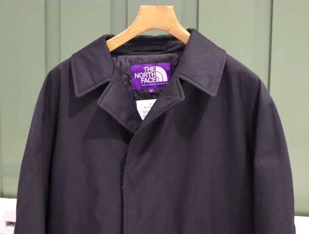別注 ステンカラー コート【THE NORTH FACE PURPLE LABEL × BEAMS