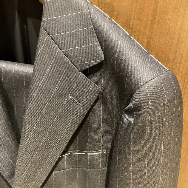 BEAMS F＞ウールコットン ピンストライプスーツ｜ビームス 立川｜BEAMS