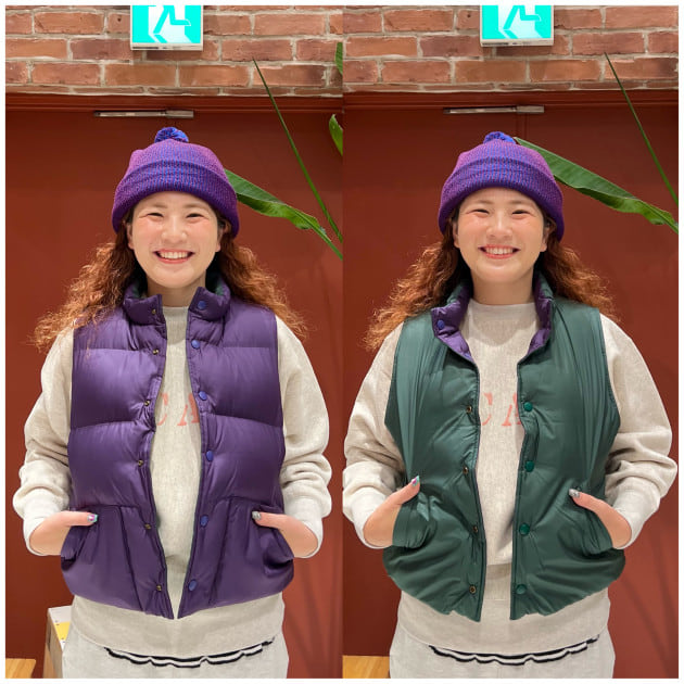 あなたはナニ色にする！？リバーシブルダウンベスト｜ビームス 大宮｜BEAMS