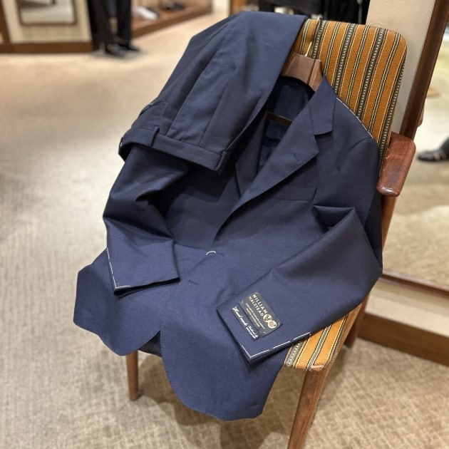 至高＂のネイビースーツ。【BEAMS F HANDMADE 25AW】｜ビームス ハウス