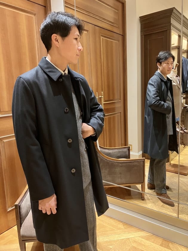 MACKINTOSH 〉BEAMS別注のステンカラーコートを。｜ビームス ハウス