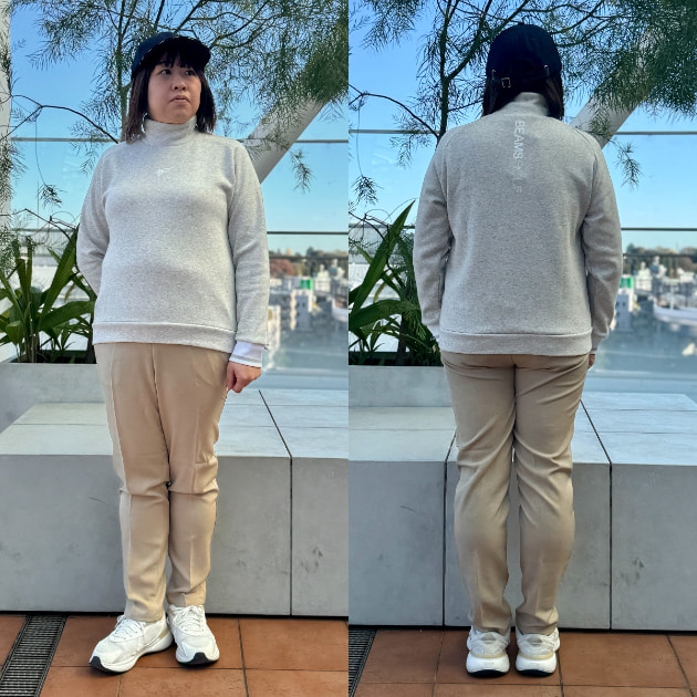 寒い日も動きやすい！ORANGE LABELの快適ゴルフコーデ｜ビームス