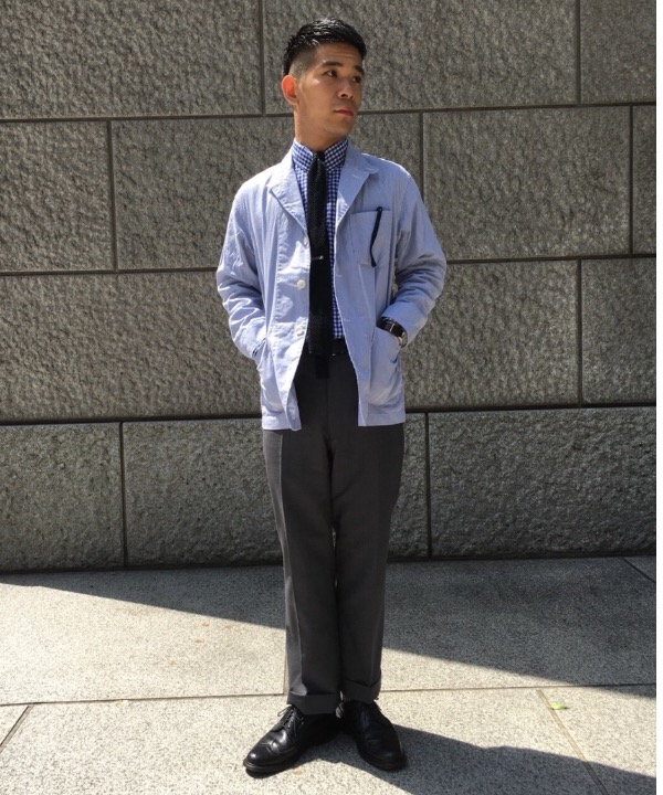 GREY WOOL TROUSERS｜ビームス プラス 丸の内｜BEAMS