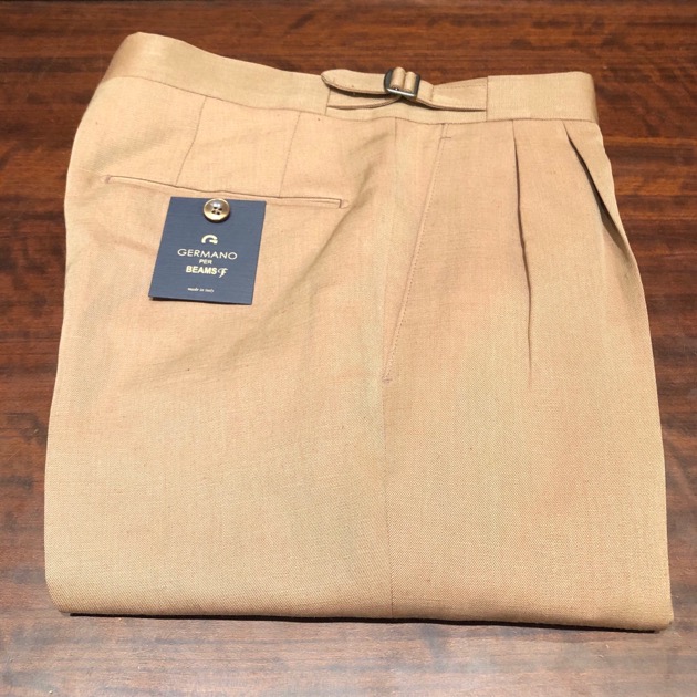 GERMANO （ジェルマーノ）＞ソラーロ生地のパンツ｜BEAMS F（ビームスF