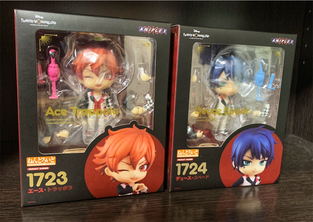 日記】エースとデュースのねんどろいどが届いた【ツイステ】 - はねこ日記