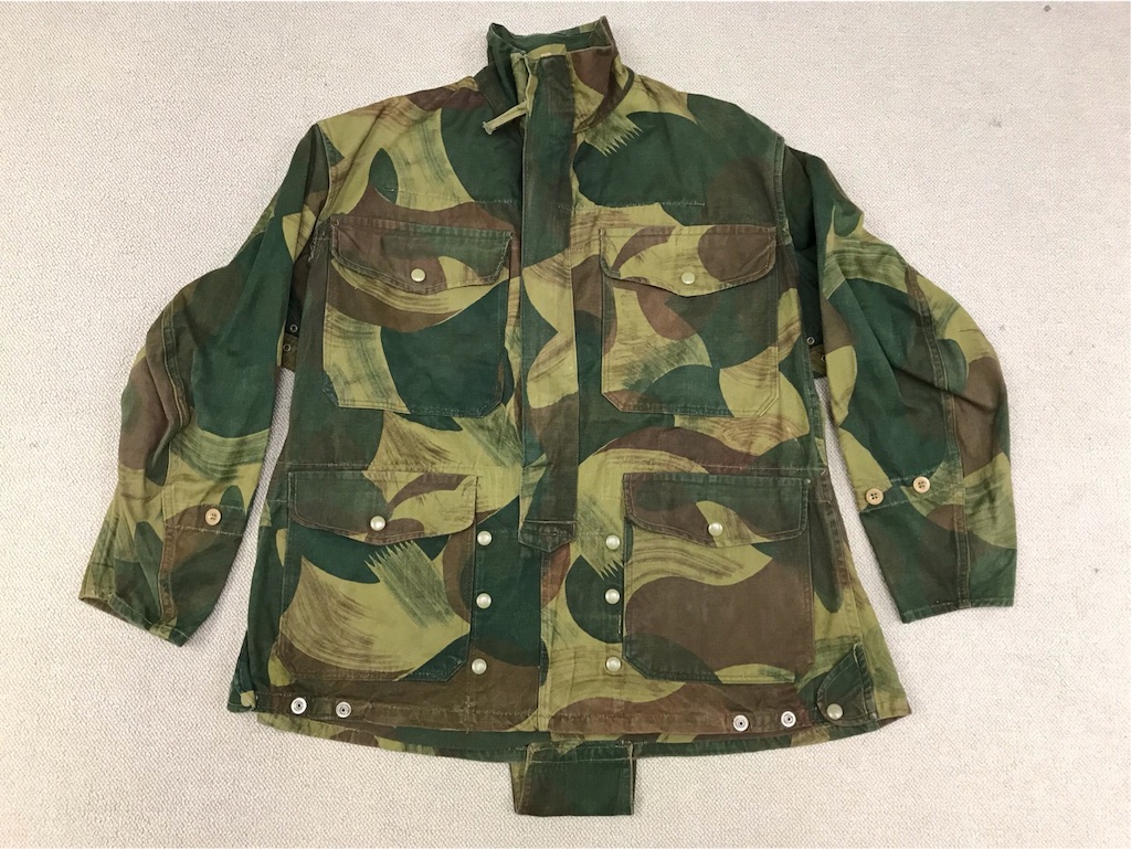 美しい迷彩が魅力！【ベルギーの軍服】陸軍空挺迷彩スモック