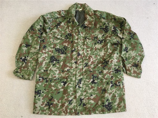 2型迷彩版です！【自衛隊装備品】陸上自衛隊迷彩作業外被とは？ 0070