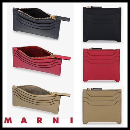 ☆早期完売☆MARNI☆Leather Zipper Card Holder☆大人気 (MARNI