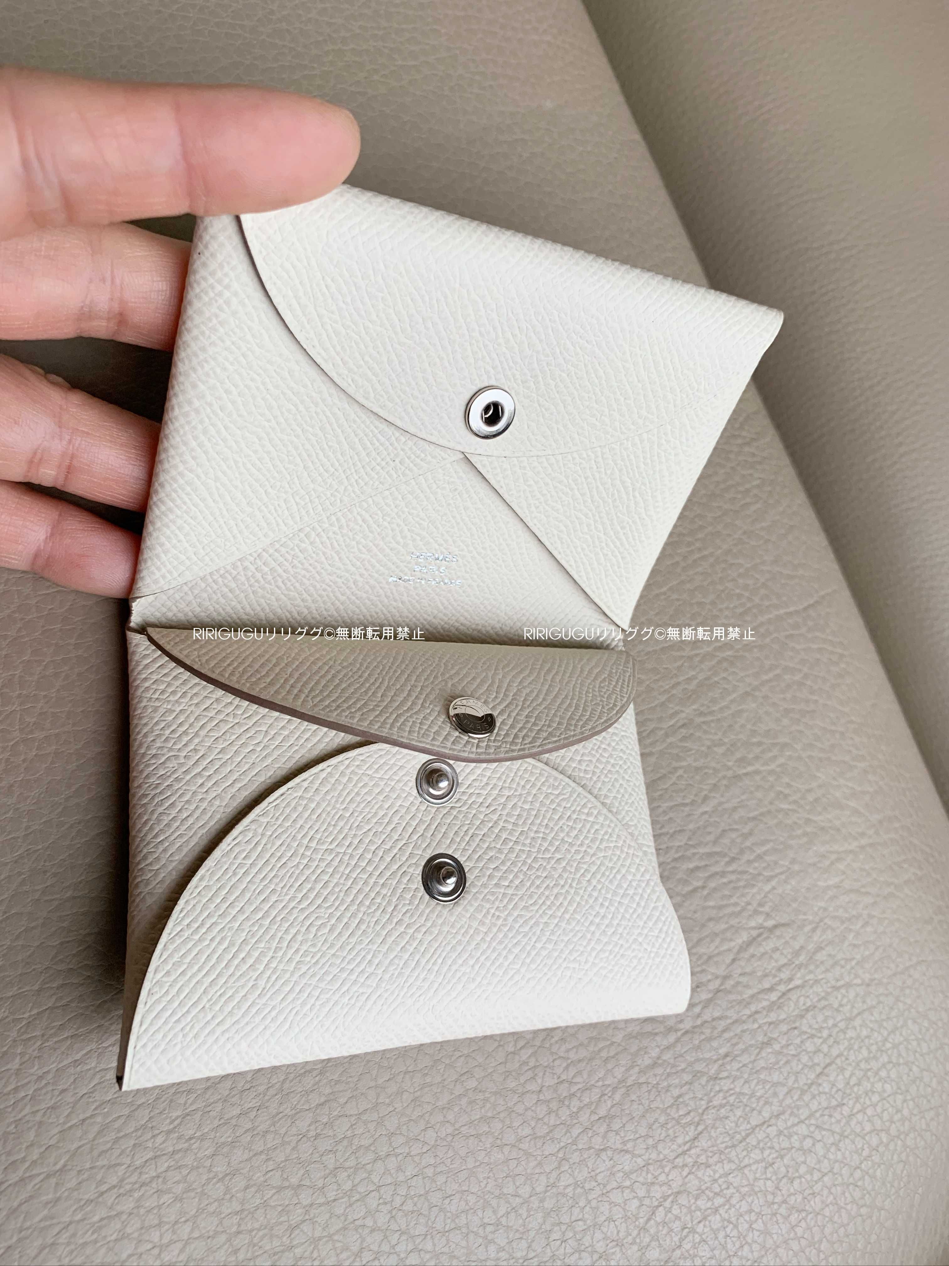 エルメス)クレ☆カルヴィ デュオ☆カード＋コインケース (HERMES