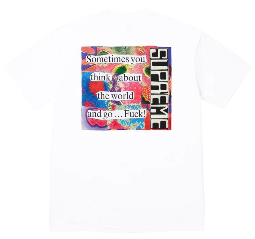 XL【在庫あり】SUPREME 23FW STATIC TEE (Supreme/Tシャツ・カットソー