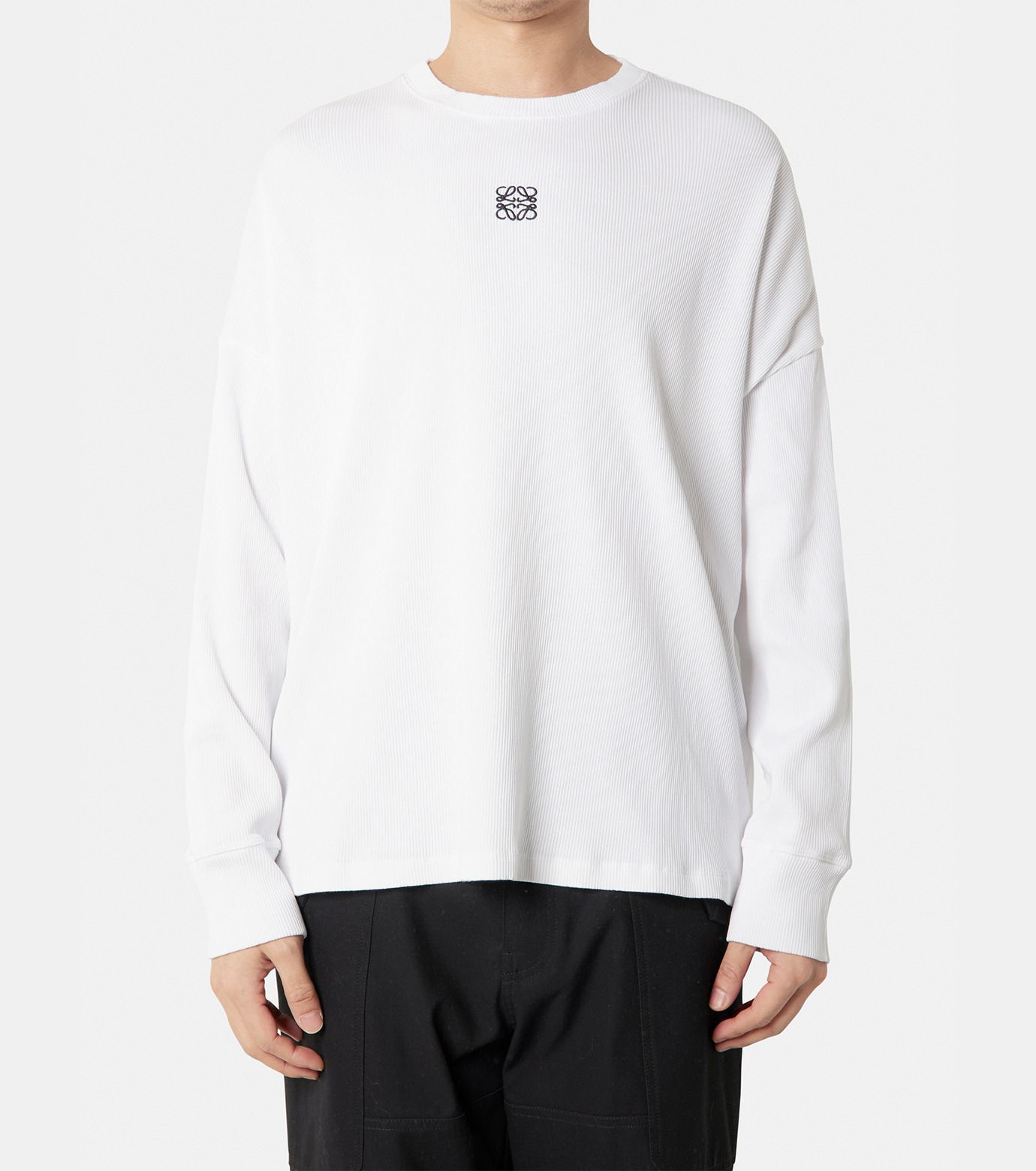 ロエベ オーバーサイズ ロングスリーブ Tシャツ（コットン） (LOEWE/T