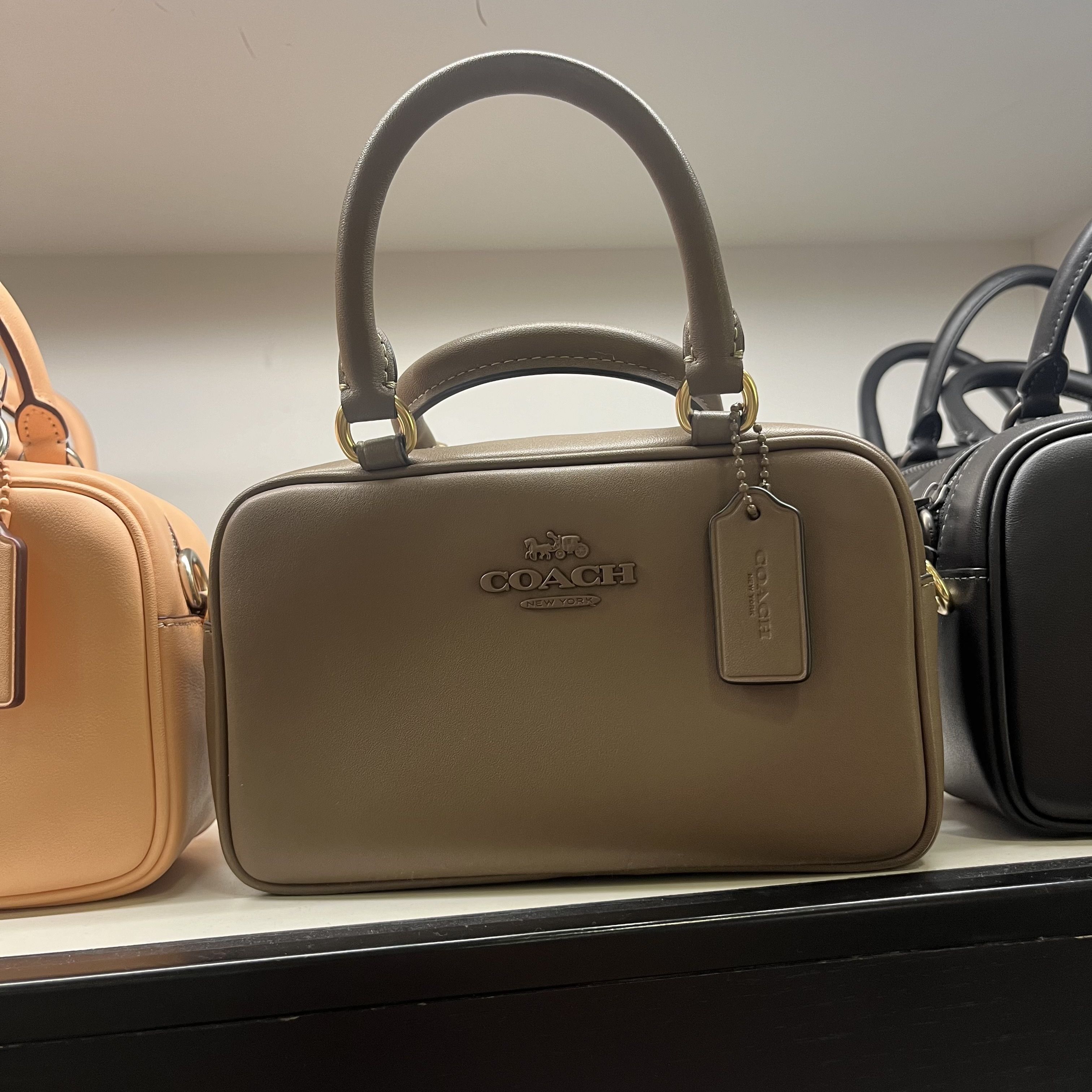 ぽってり可愛いサイズ【Coach】サッチェル クロスボディバッグ (Coach