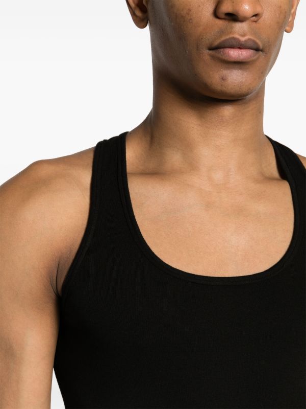 Rick Owens DRKSHDW DRK タンクトップ | ブラック | FARFETCH JP