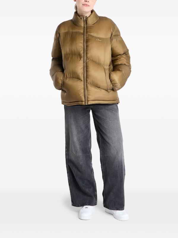 Dime Classic Ripstop Puffer Jacket | Gold | FARFETCH
