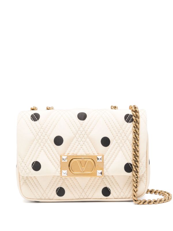 Valentino Garavani ポルカドット ショルダーバッグ | ニュートラル