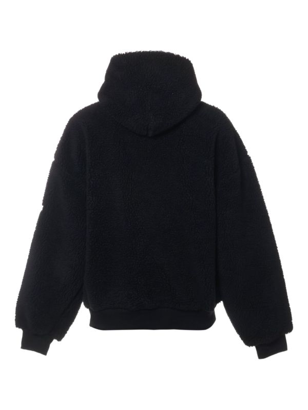 Balenciaga Pre-Owned 2024 faux-fur Hoodie | Black | FARFETCH JO