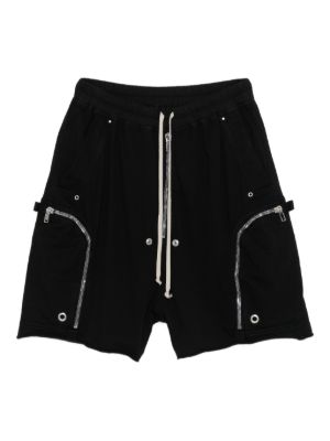 Rick Owens DRKSHDW zip-pocket Drawstring Shorts | Black | FARFETCH