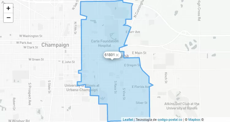 61801 ZIP Code - United States