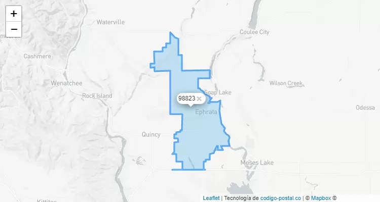 98823 ZIP Code - United States