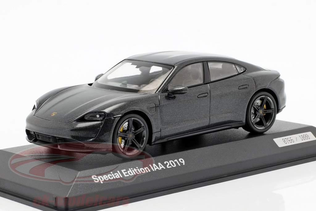 Porsche Taycan Turbo S in 1:43 from Minichamps