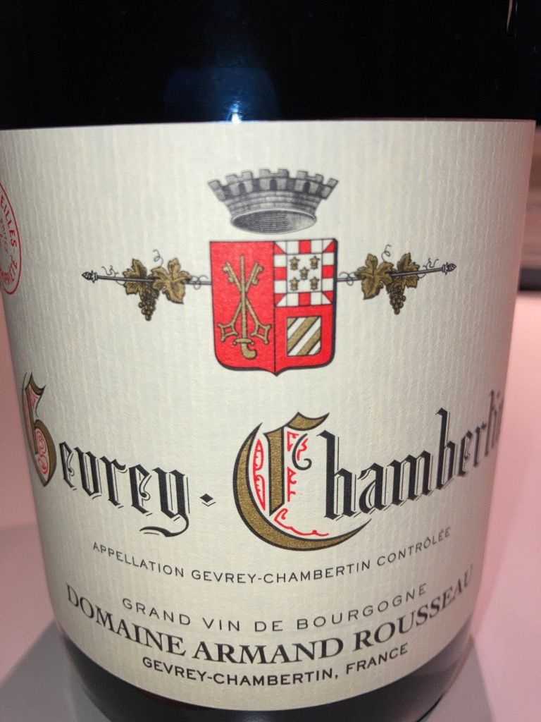 2018 Domaine Armand Rousseau Père et Fils Gevrey-Chambertin