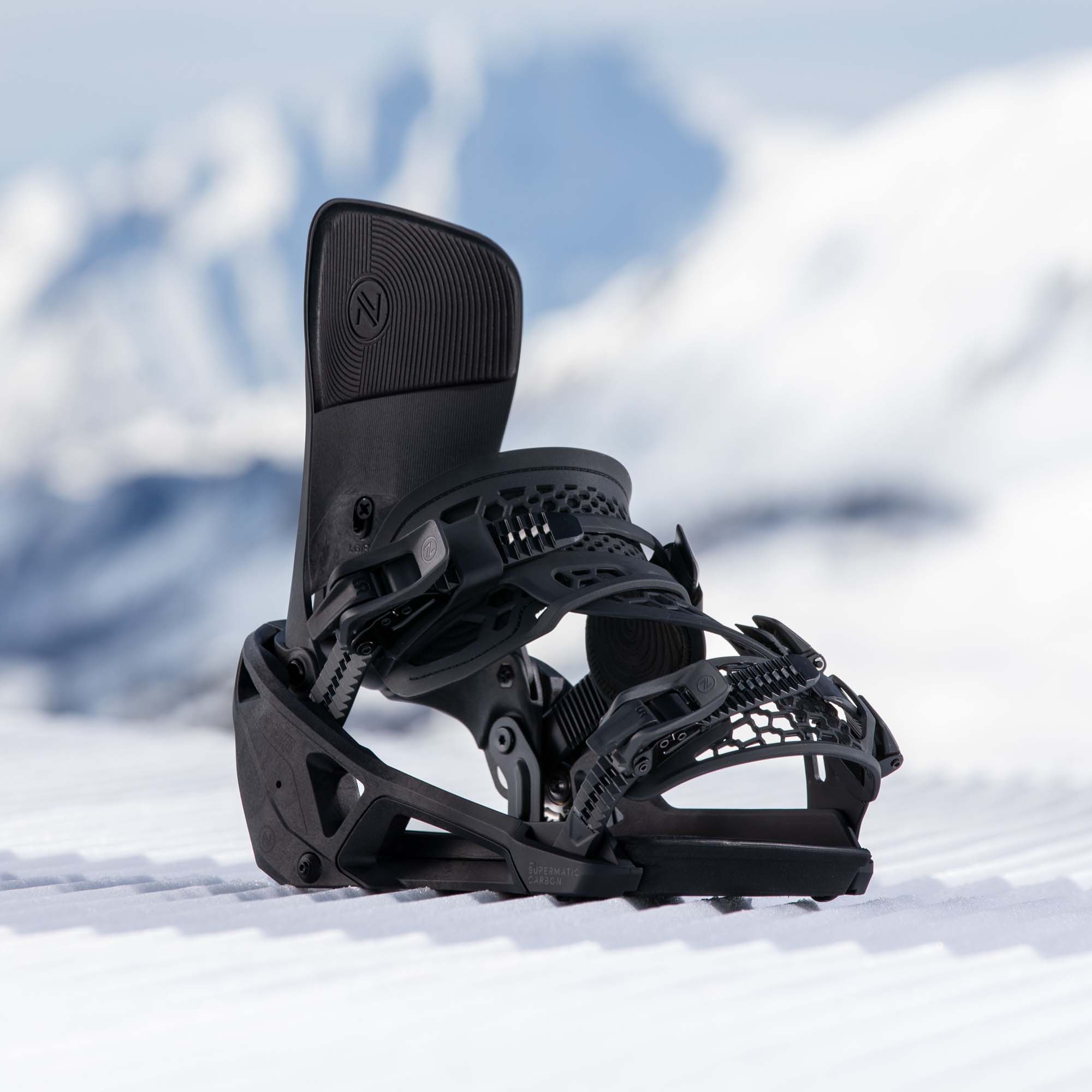Nidecker Carbon Supermatic Snowboard Bindings 2026
