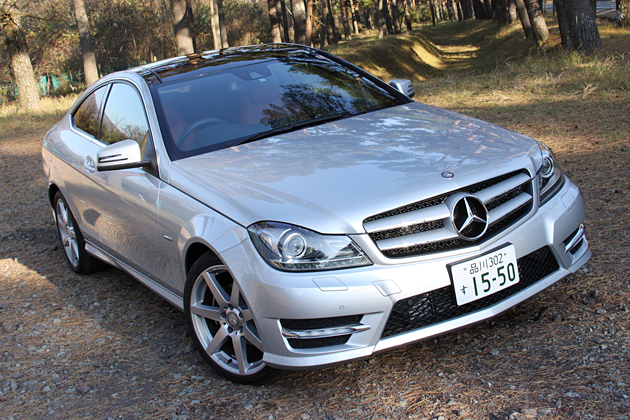 メルセデス・ベンツ Cクラスクーペ 試乗レポート／岡本幸一郎(1/3