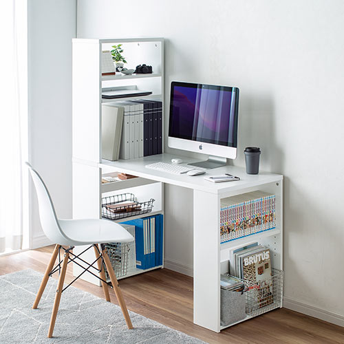 シェルフデスク（組み替えできるシステムデスク・ユニットデスク・棚