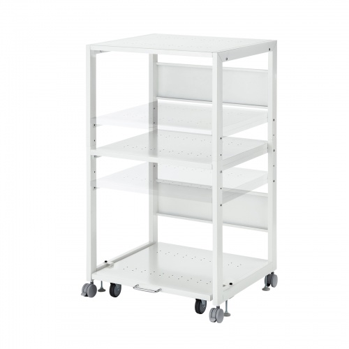 プリンター台（高耐荷重・総耐荷重200kg・キャスター付き・複数台設置