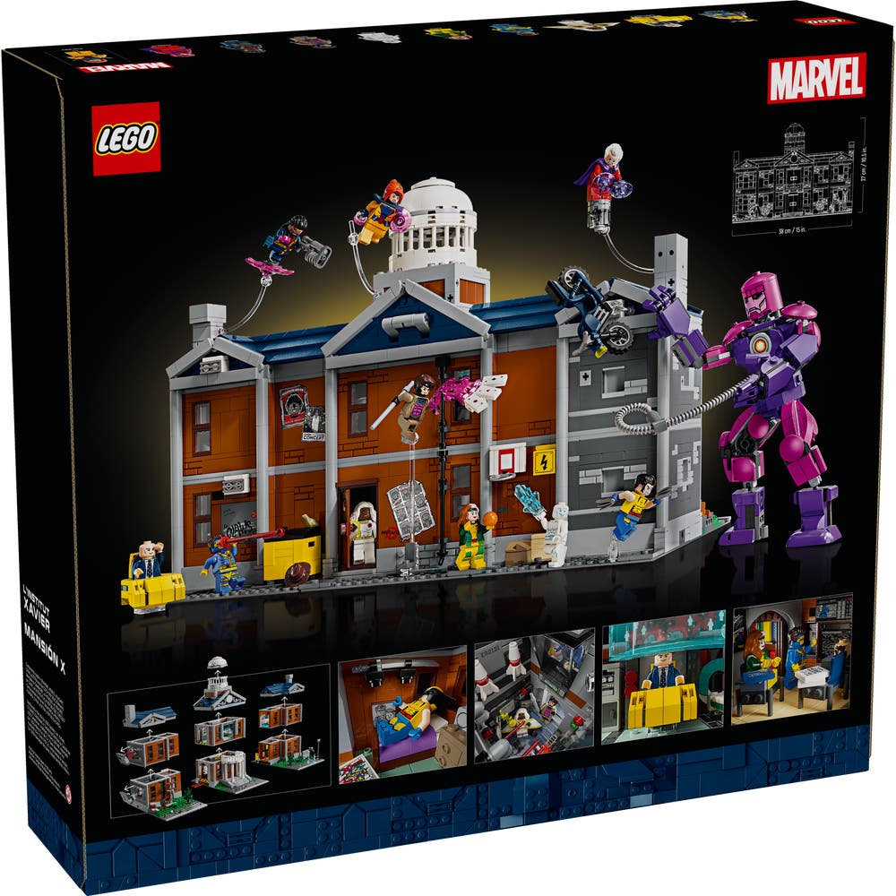 LEGO Marvel 2024: The X-Mansion & Cerebro GWP revealed!