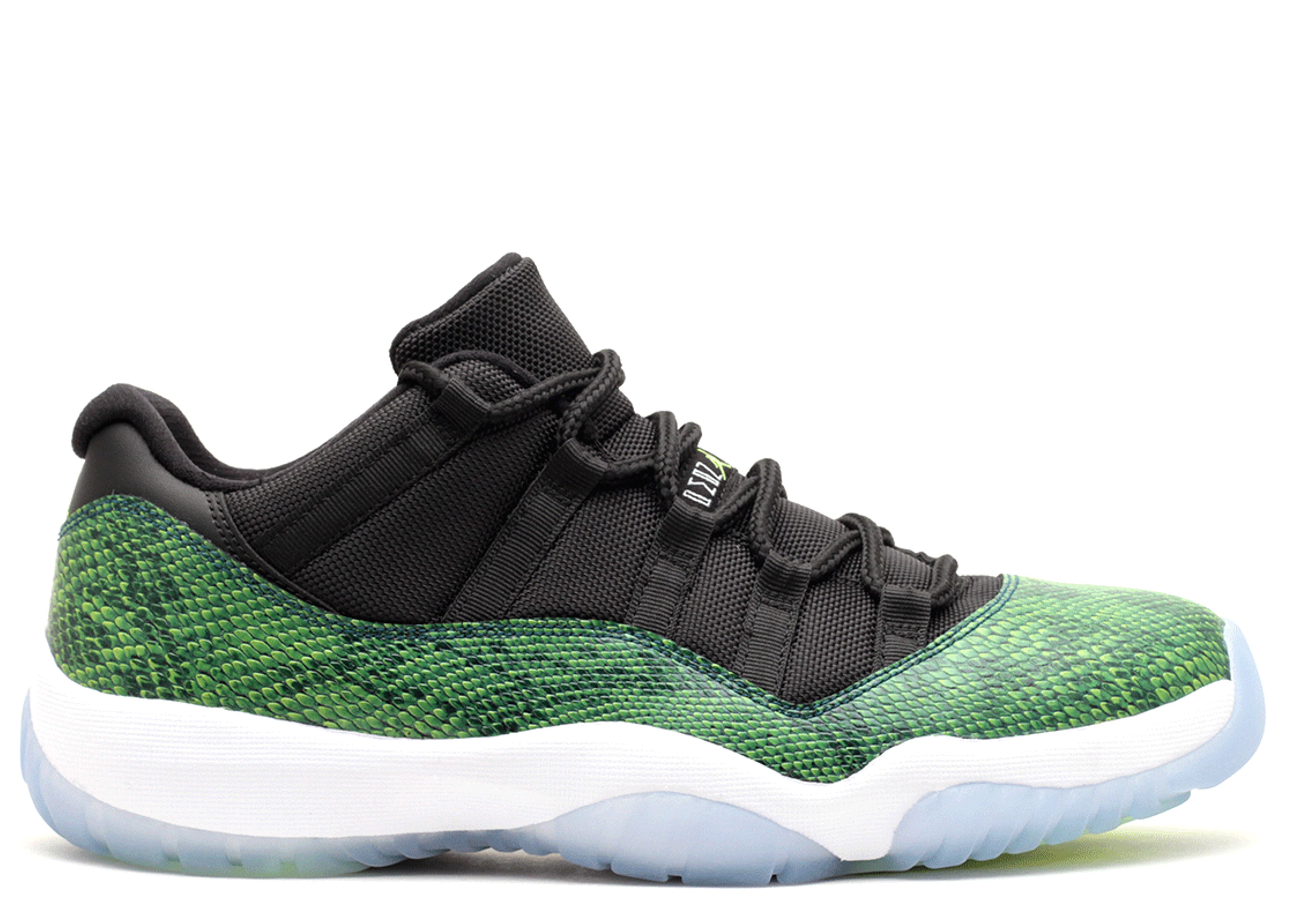 Jordan 11 Retro Low 'Snake' - Air Jordan - 528895 033 - black