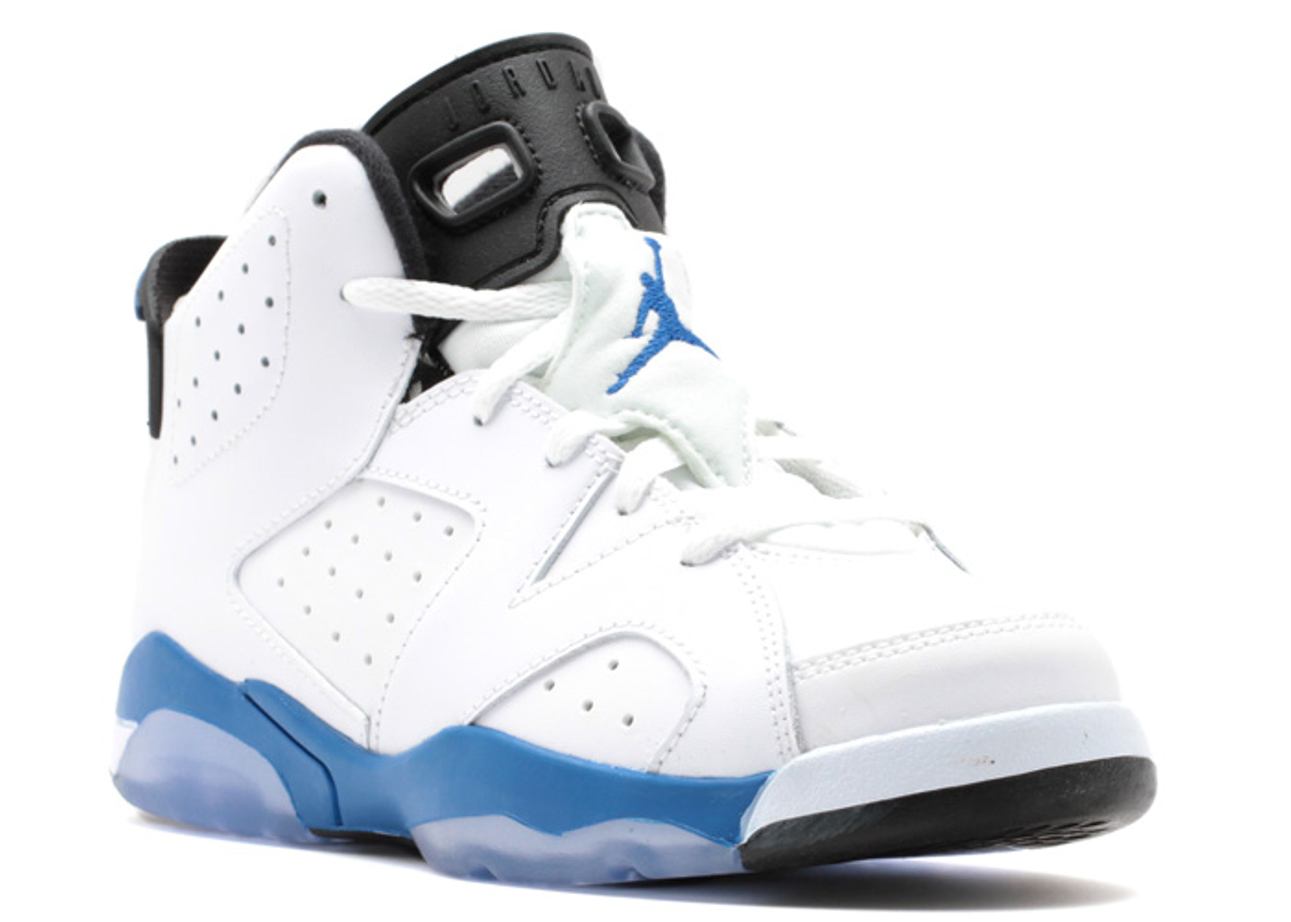 Jordan 6 Retro BP 'Sport Blue' - Air Jordan - 384666 107 - white