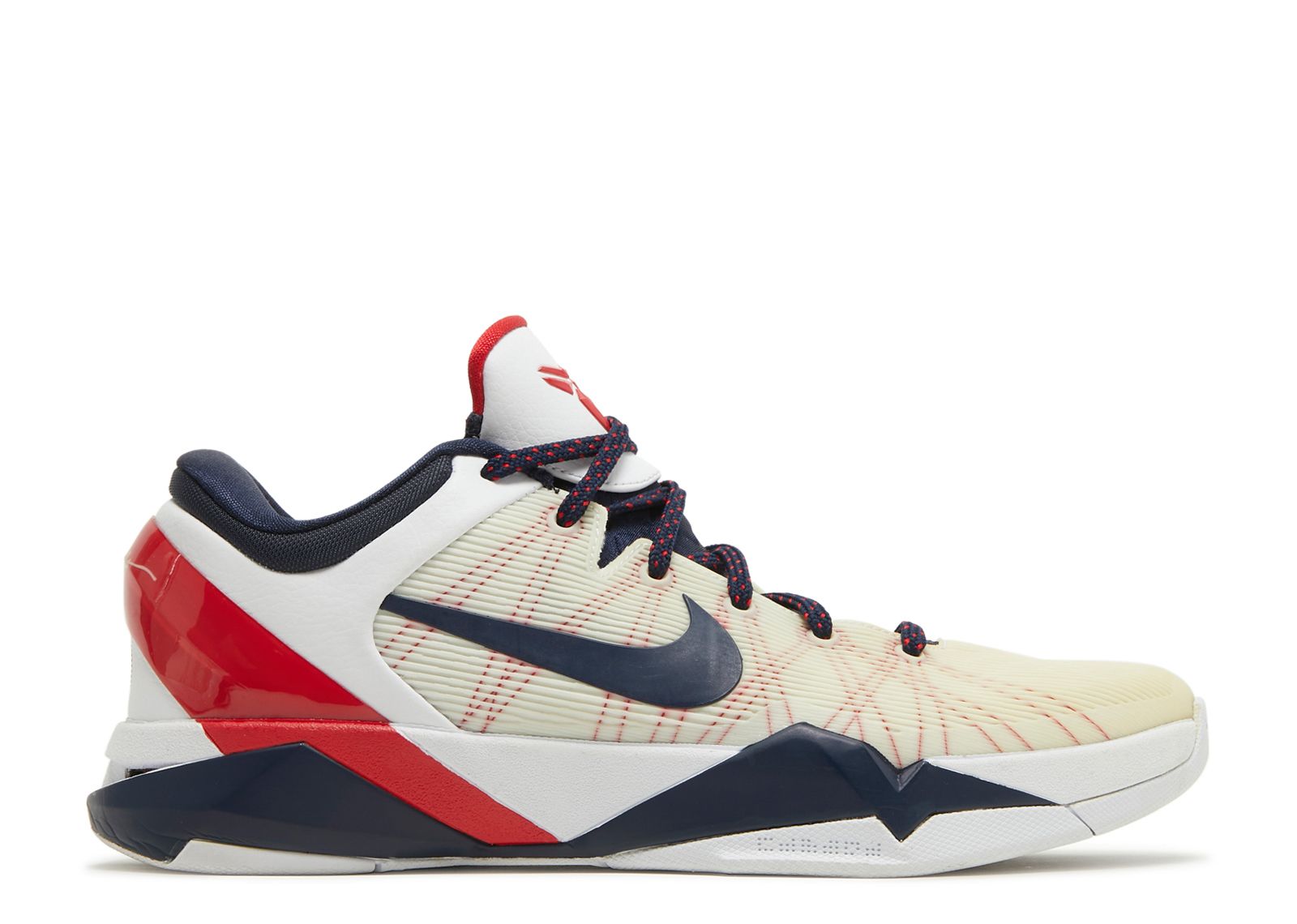 Zoom Kobe 7 System 'Olympic' - Nike - 488371 102 - white/obsidian