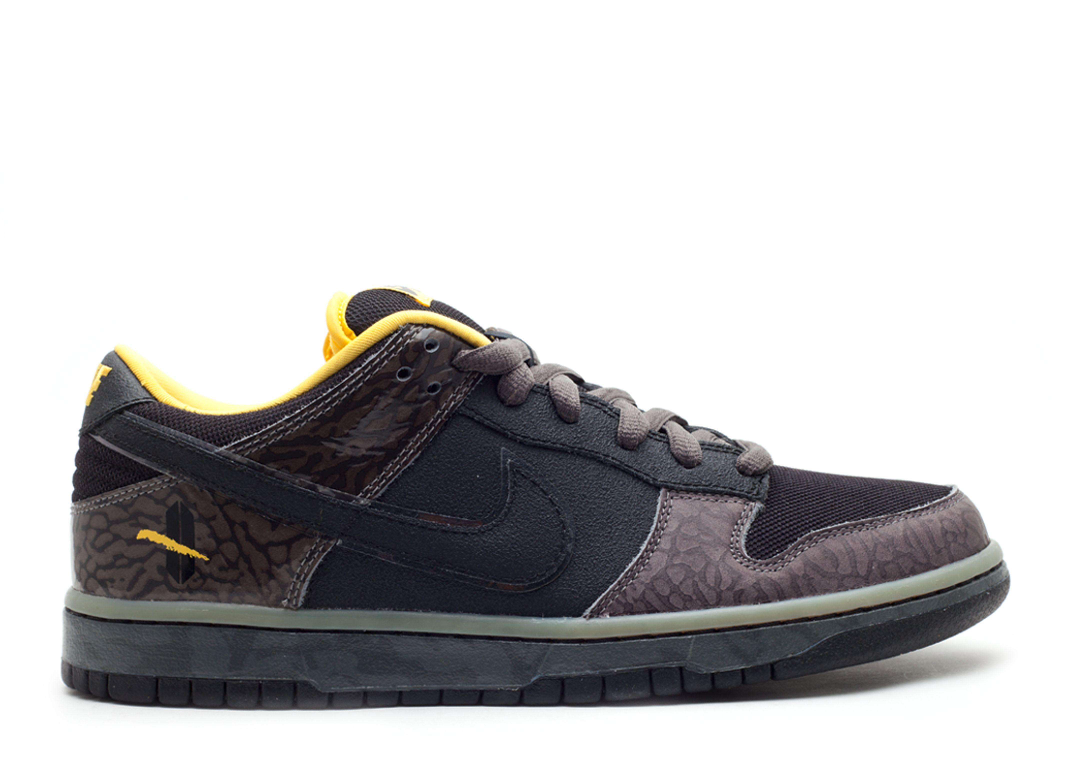 Dunk Low Premium SB 'Yellow Curb' - Nike - 313170 010 - midnight