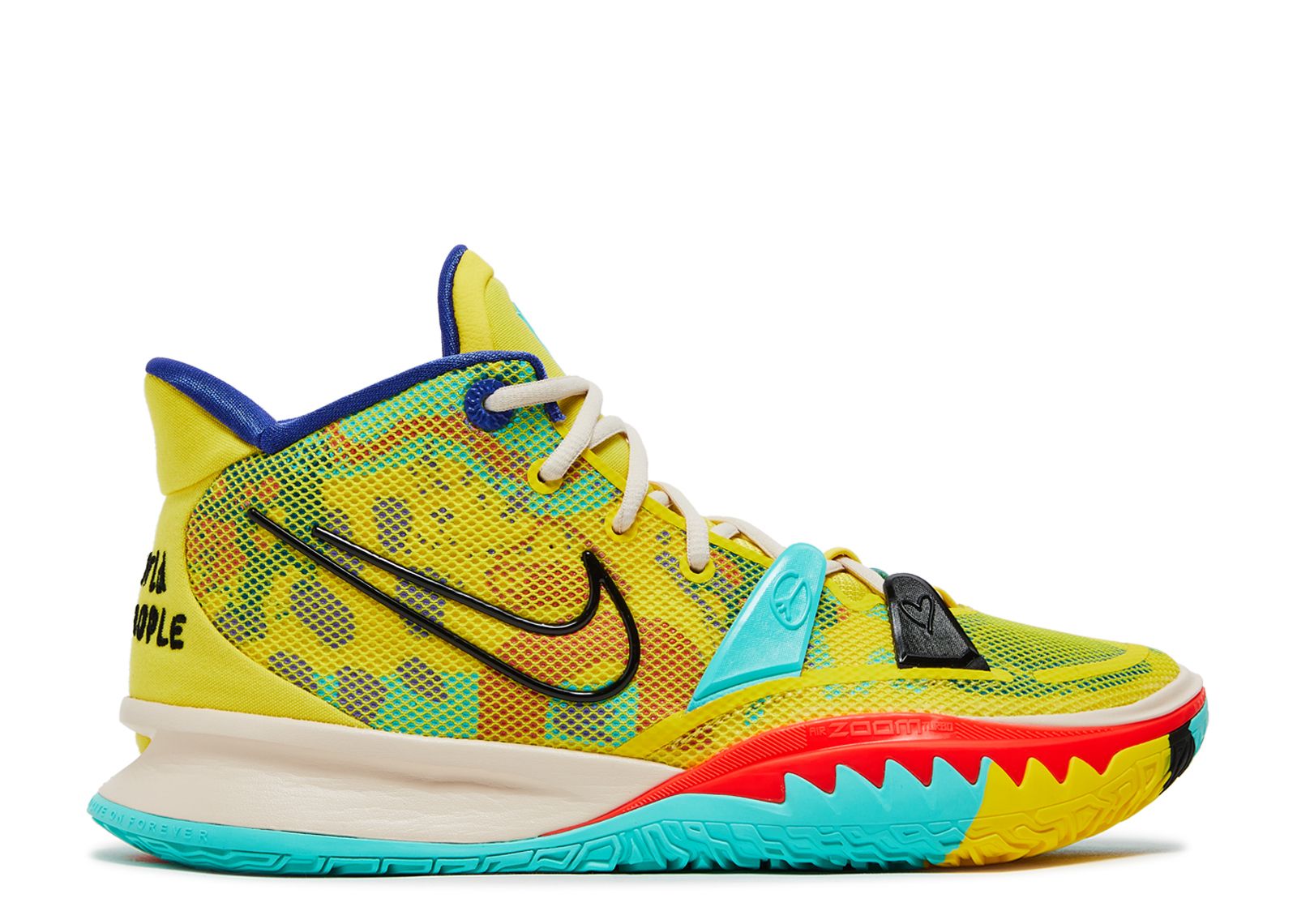 Kyrie 7 EP '1 World 1 People' - Nike - CQ9327 700 - yellow strike