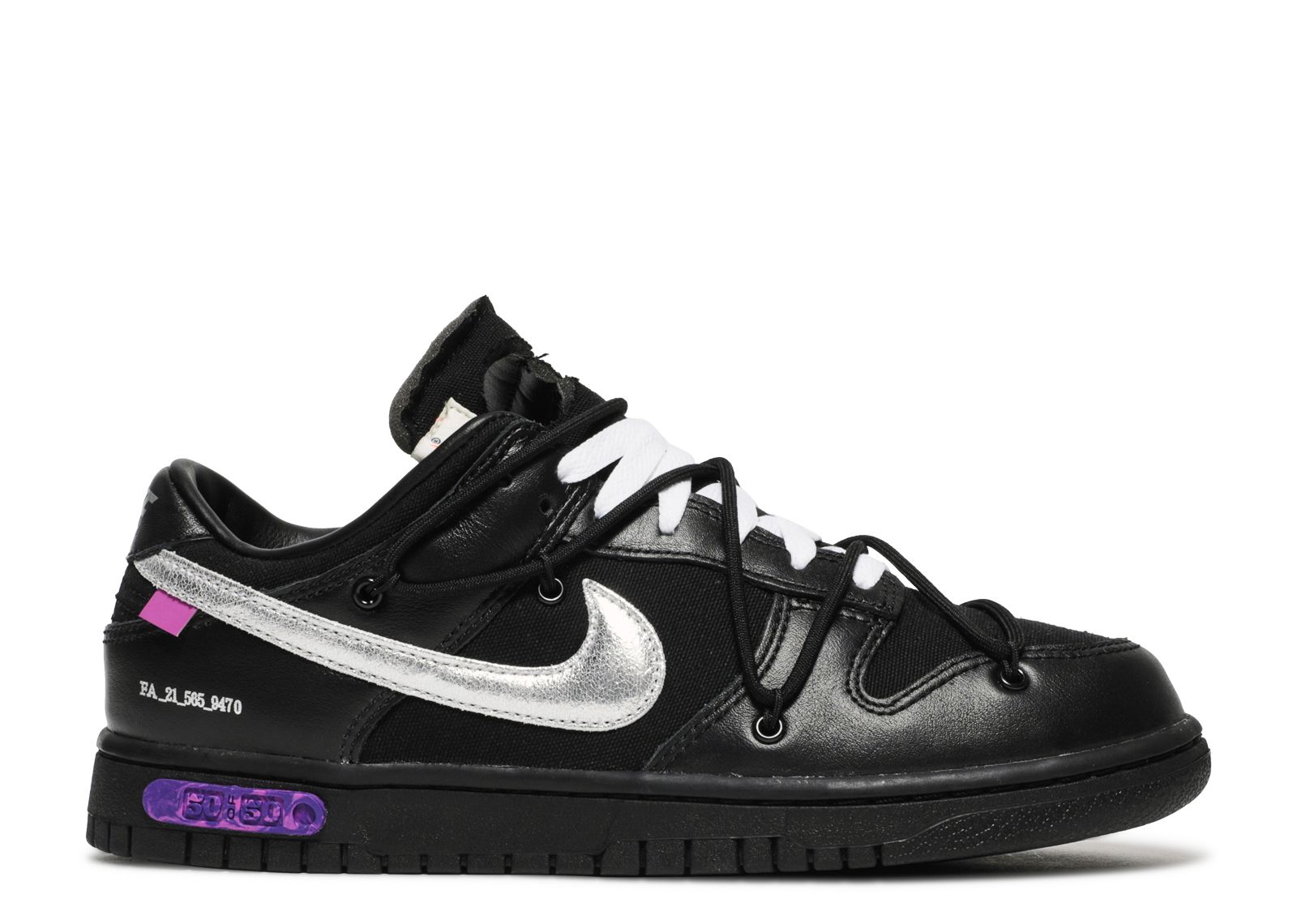 Off White X Air Force 1 Low '07 'MoMA' - Nike - AV5210 001 - black